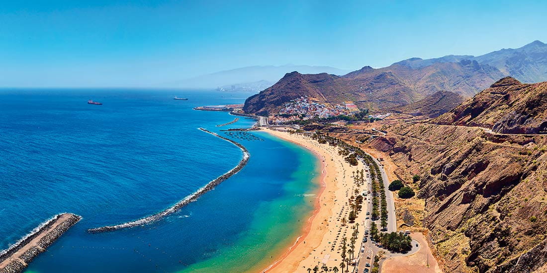 Unwind on Tenerife’s beautiful beaches